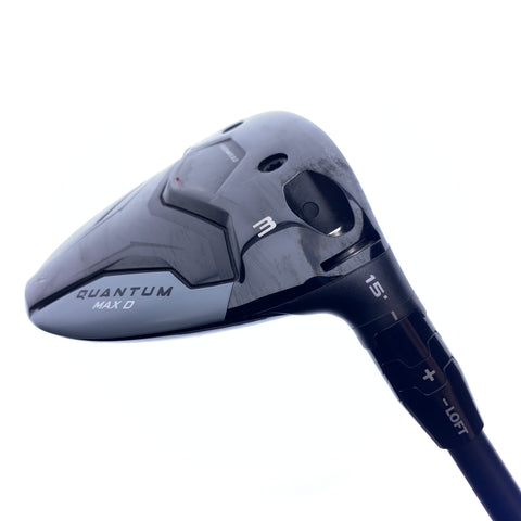 Used Callaway Quantum Max D 3 Fairway Wood / 15.0 Degrees / Soft Regular Flex