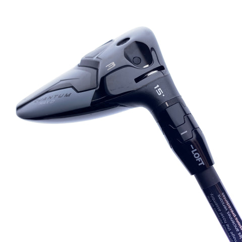 Used Callaway Quantum Max D 3 Fairway Wood / 15.0 Degrees / Soft Regular Flex