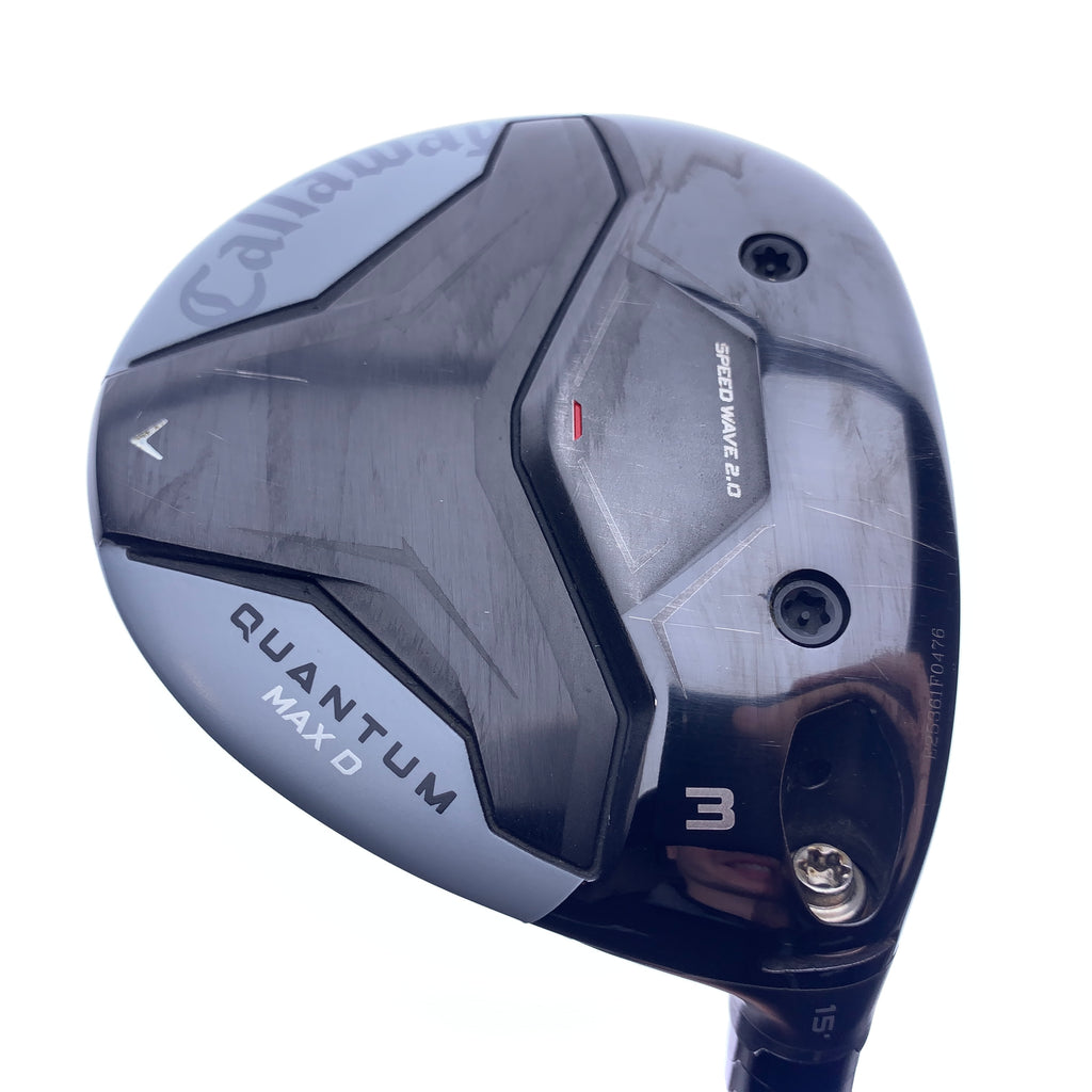 Used Callaway Quantum Max D 3 Fairway Wood / 15.0 Degrees / Soft Regular Flex