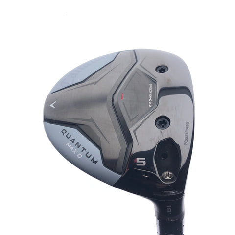 Used Callaway Quantum Max D 5 Fairway Wood / 18 Degrees / Soft Regular Flex
