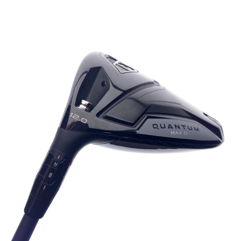 Used Callaway Quantum Max D Driver / 12.0 Degrees / Senior Flex / Left-Handed