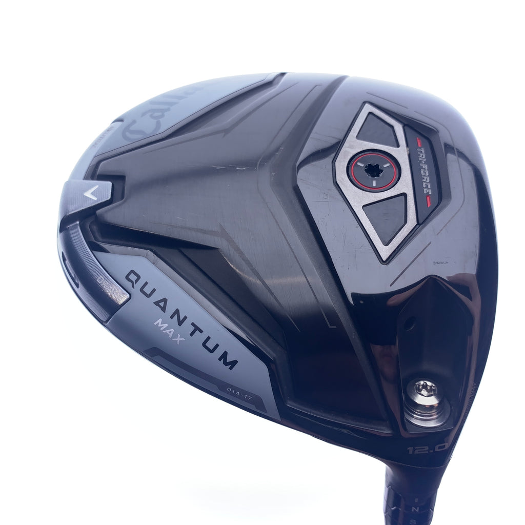 Used Callaway Quantum Max Driver / 12.0 Degrees / Stiff Flex