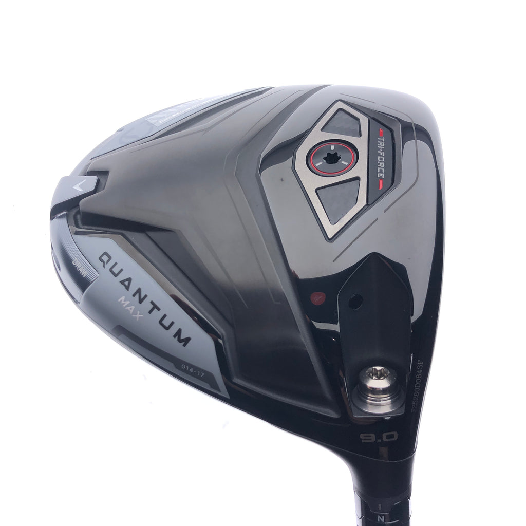 Used Callaway Quantum Max Driver / 9.0 Degrees / Stiff Flex