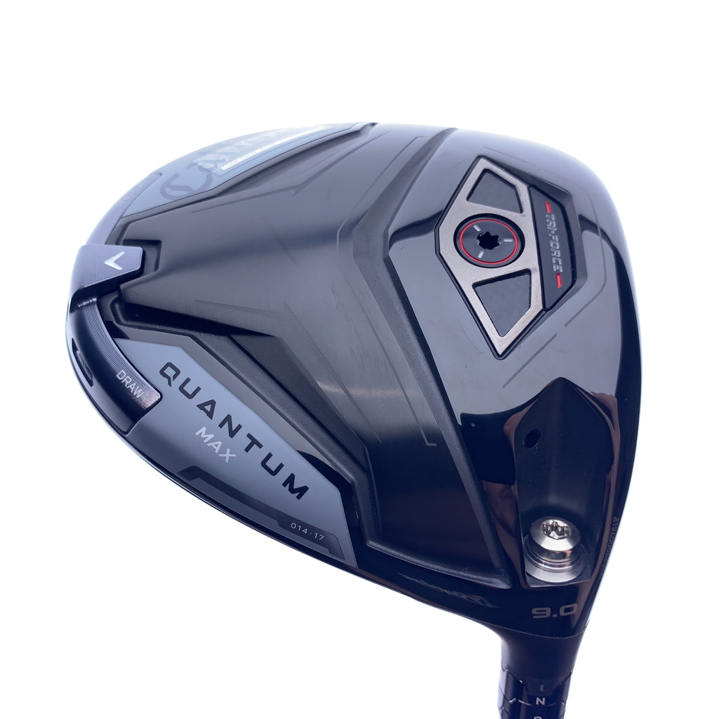 Used Callaway Quantum Max Driver / 9.0 Degrees / Stiff Flex