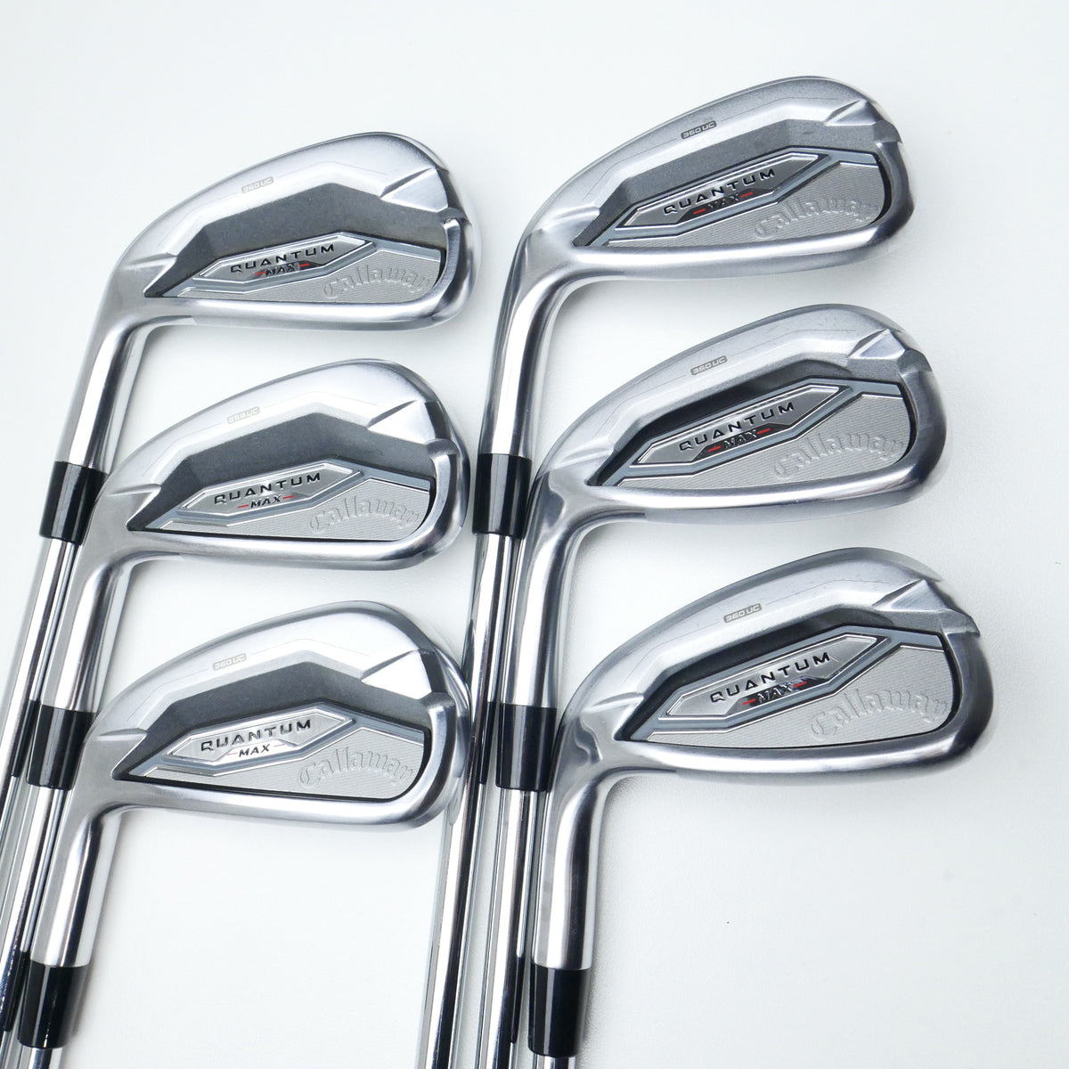 Used Callaway Quantum Max Iron Set / 5 - PW / Regular Flex / Left-Handed