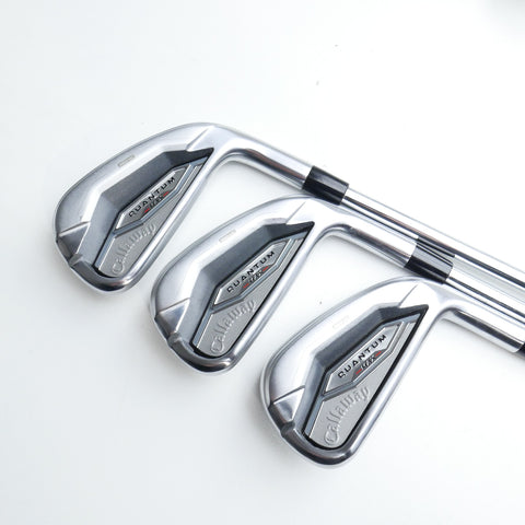 Used Callaway Quantum Max Iron Set / 5 - PW / Stiff Flex