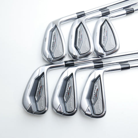 Used Callaway Quantum Max Iron Set / 5 - PW / Stiff Flex