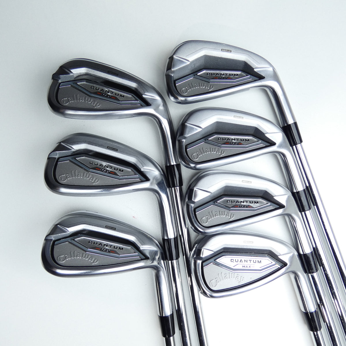 Used Callaway Quantum Max Iron Set / 5 - SW / Regular Flex