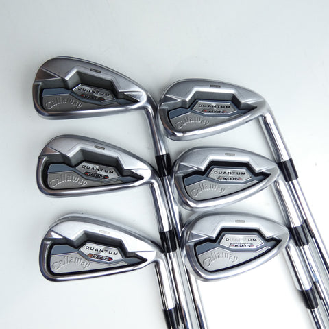 Used Callaway Quantum Max OS Iron Set / 5 - PW / Regular Flex