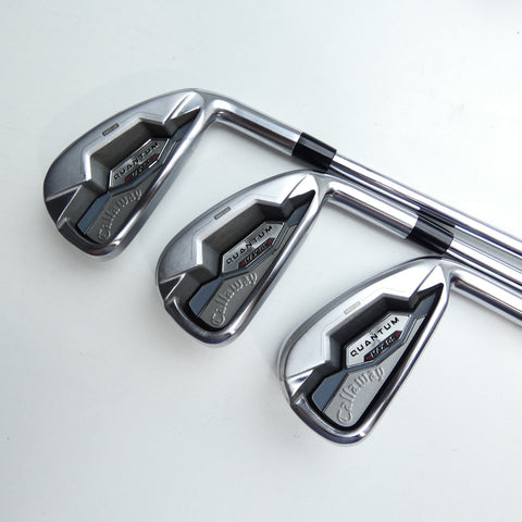 Used Callaway Quantum Max OS Iron Set / 5 - PW / Regular Flex