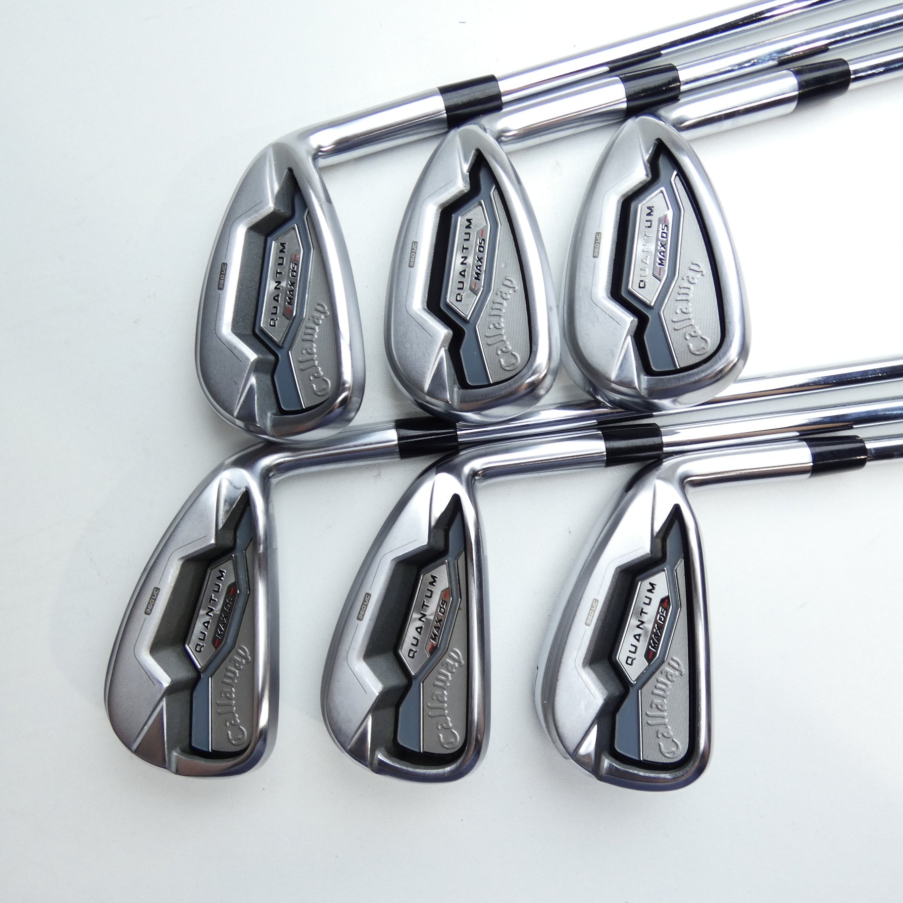 Used Callaway Quantum Max OS Iron Set / 5 - PW / Regular Flex