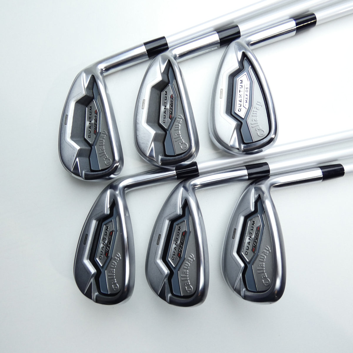Used Callaway Quantum Max OS Iron Set / 6 - SW / Ladies Flex