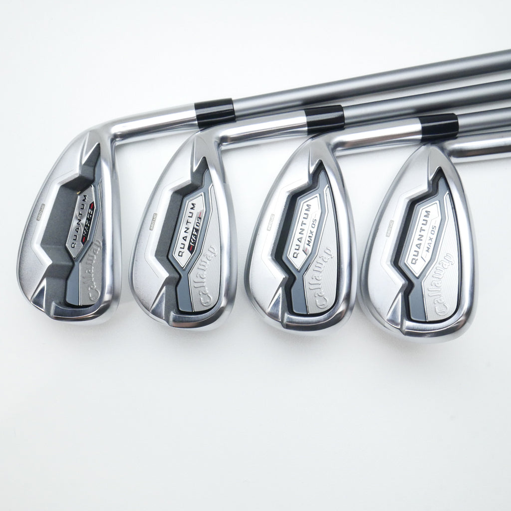 Used Callaway Quantum Max OS Iron Set / 7 - PW / Regular Flex
