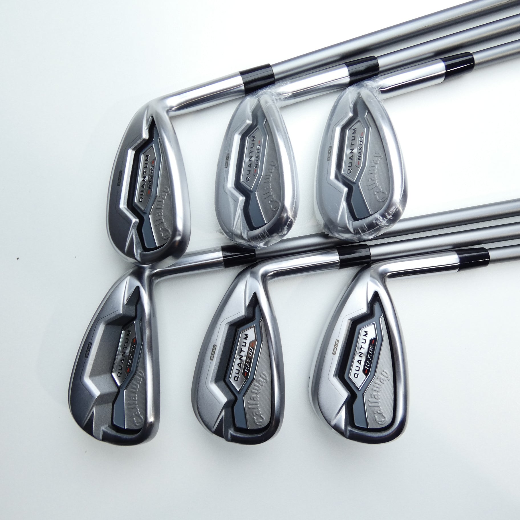 Used Callaway Quantum Max OS Iron Set / 7 - SW + GW / Regular Flex