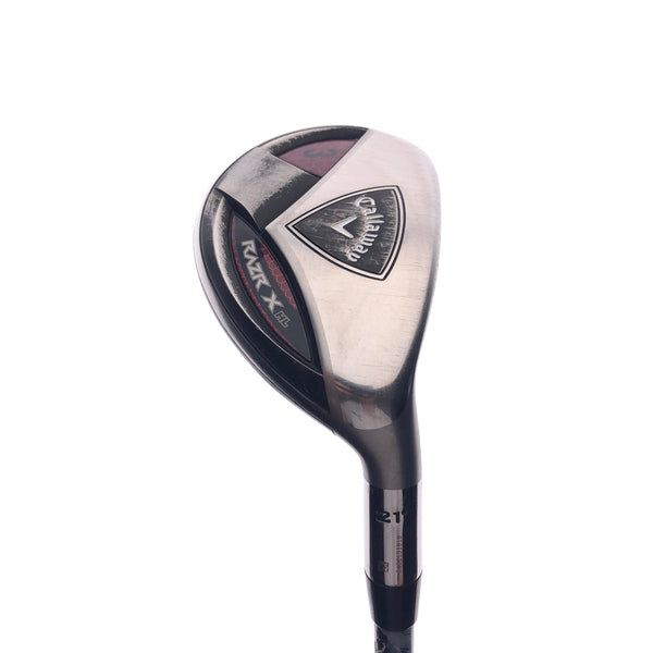 Used Callaway RAZR X HL 3 Hybrid / 21 Degrees / Regular Flex