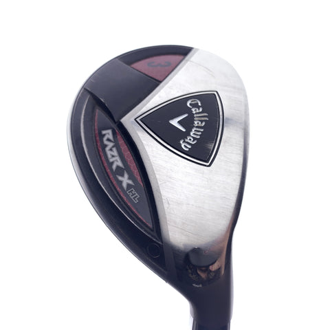 Used Callaway RAZR X HL 3 Hybrid / 21 Degrees / Regular Flex