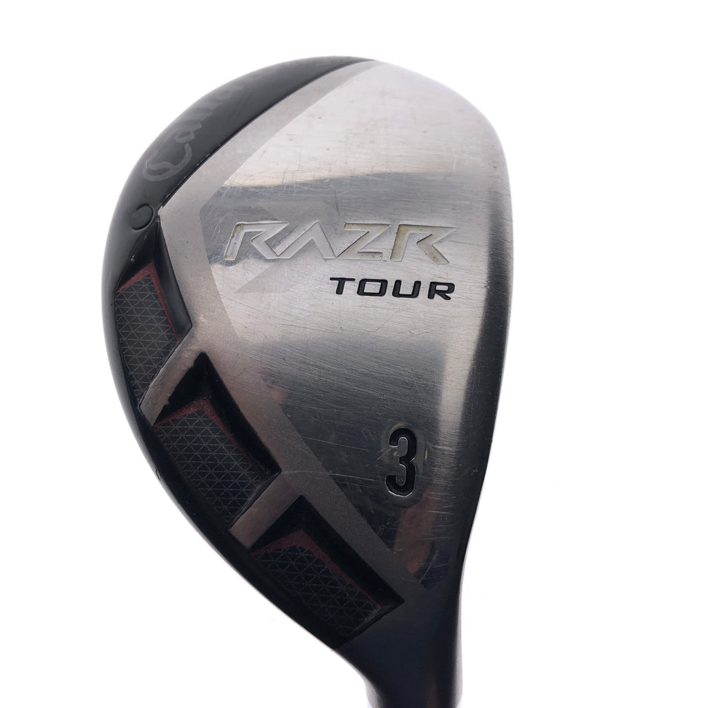 Used Callaway RAZR X Tour 3 Hybrid / 21 Degrees / Stiff Flex
