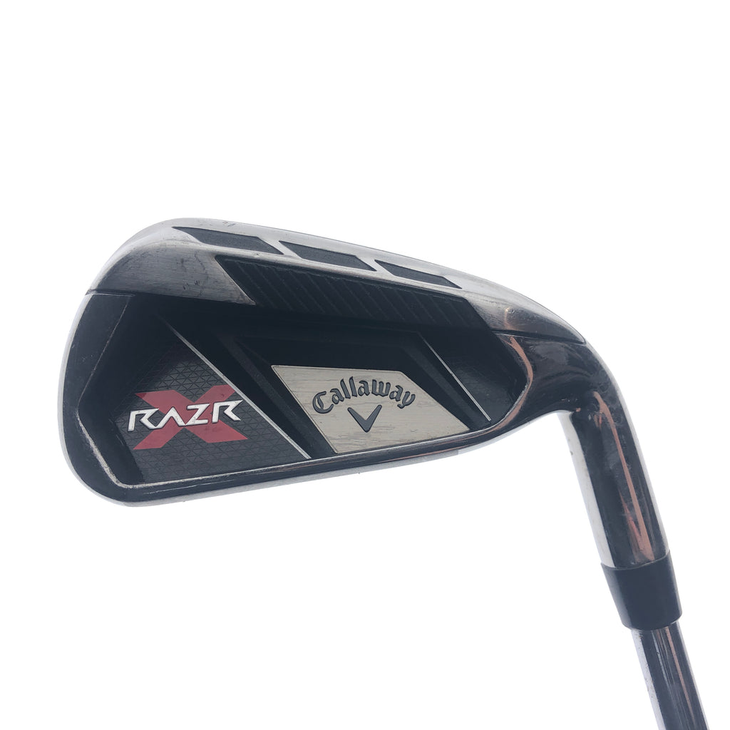 Used Callaway Razr X 4 Iron / 22.0 Degrees / Uniflex / Left-Handed