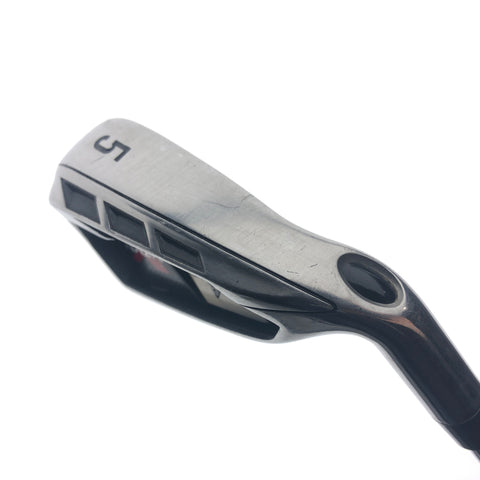 Used Callaway Razr X 5 Iron / 25.0 Degrees / Uniflex Flex