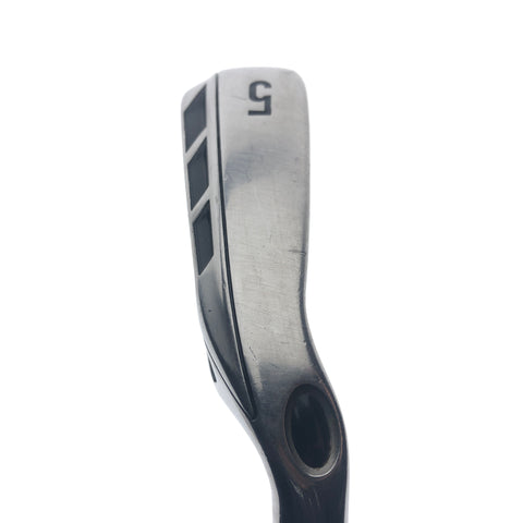 Used Callaway Razr X 5 Iron / 25.0 Degrees / Uniflex Flex