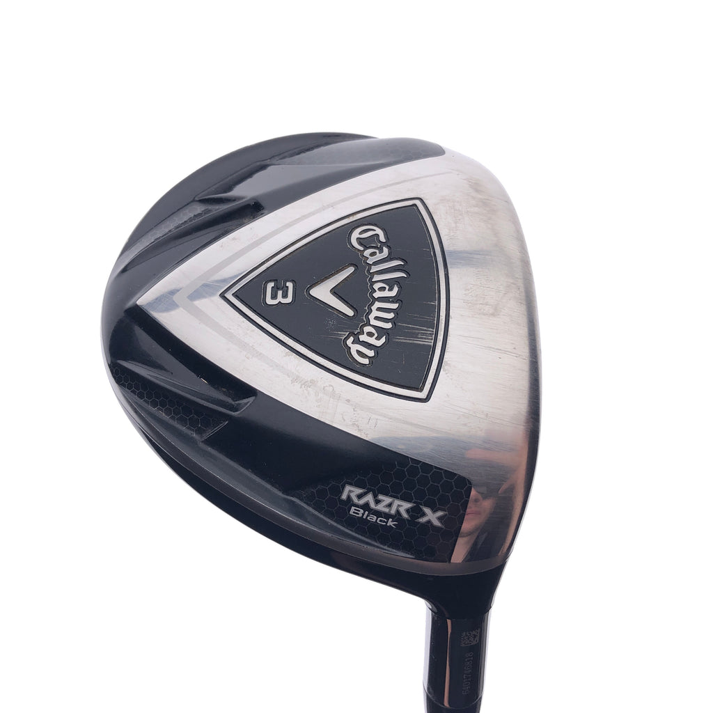 Used Callaway Razr X Black 3 Fairway Wood / 15 Degrees / Regular Flex