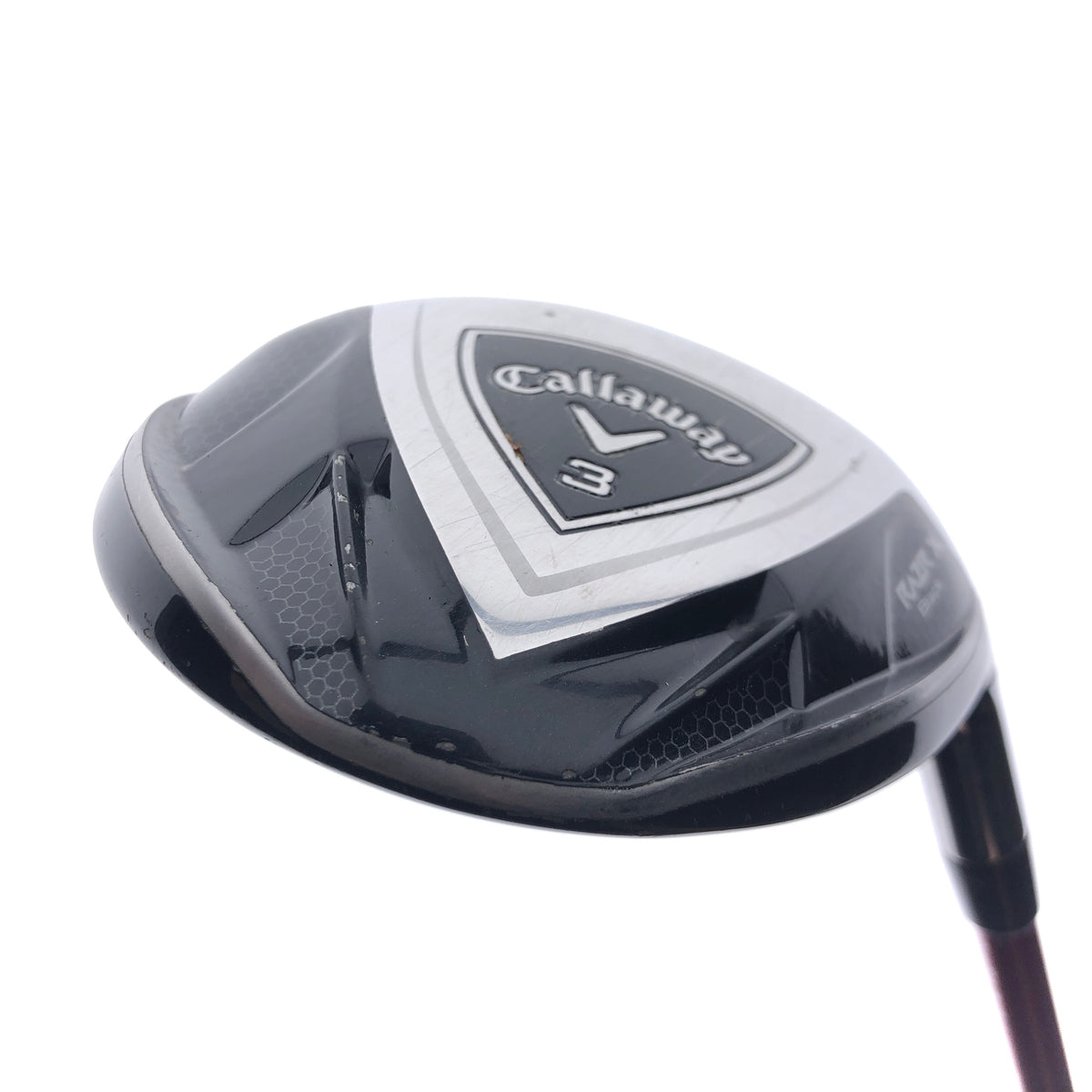 Used Callaway Razr X Black 3 Fairway Wood / 15.0 Degrees / Regular Flex