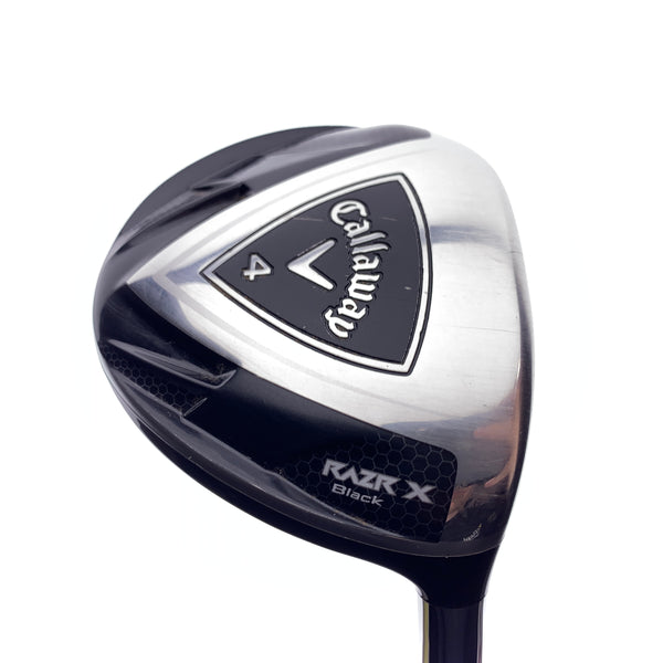 Used Callaway Razr X Black 4 Fairway Wood / 16.5 Degrees / Regular Flex