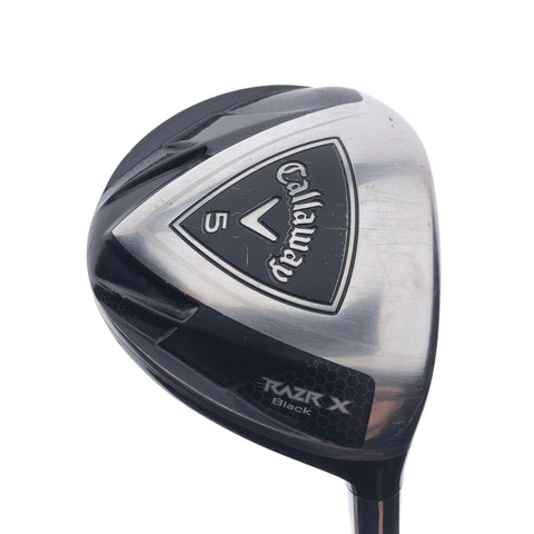 Used Callaway Razr X Black 5 Fairway Wood / 18.0 Degrees / Ladies Flex