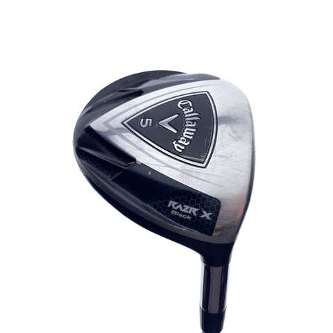Used Callaway Razr X Black 5 Fairway Wood / 19.0 Degrees / Regular Flex