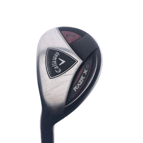 Used Callaway Razr X HL 3 Hybrid / 21 Degrees / Regular Flex / Left-Handed