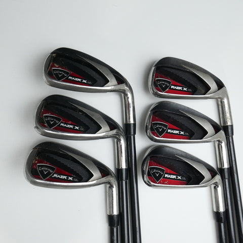 Used Callaway Razr X HL Iron Set / 5 - PW / Regular Flex