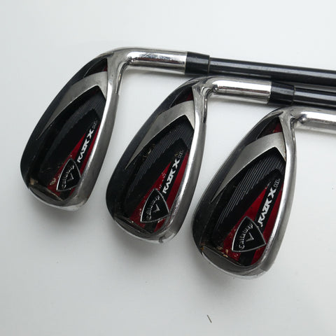 Used Callaway Razr X HL Iron Set / 5 - PW / Regular Flex