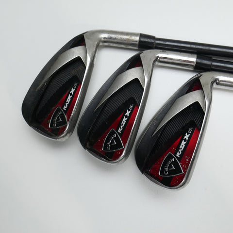 Used Callaway Razr X HL Iron Set / 5 - PW / Regular Flex