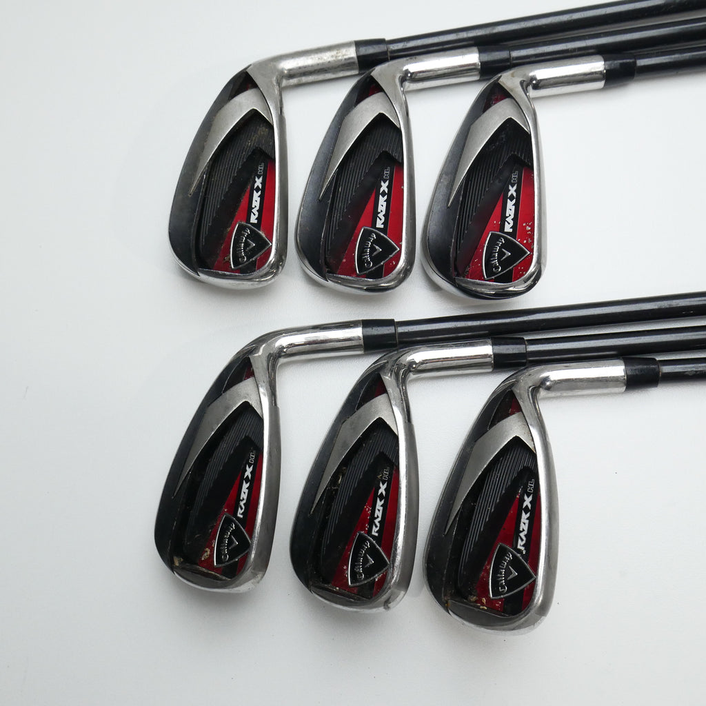 Used Callaway Razr X HL Iron Set / 5 - PW / Regular Flex