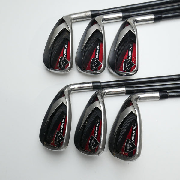 Used Callaway Razr X HL Iron Set / 5 - PW / Regular Flex