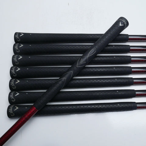 Used Callaway Razr X HL Iron Set / 5 - SW + AW / A Flex