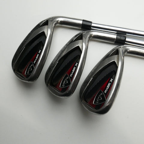 Used Callaway Razr X HL Iron Set / 5 - SW / Uniflex