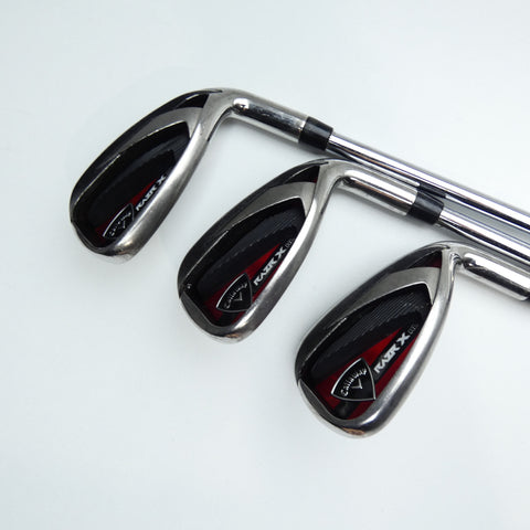 Used Callaway Razr X HL Iron Set / 5 - SW / Uniflex