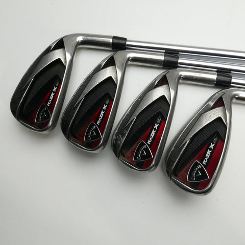 Used Callaway Razr X HL Iron Set / 5 - SW / Uniflex