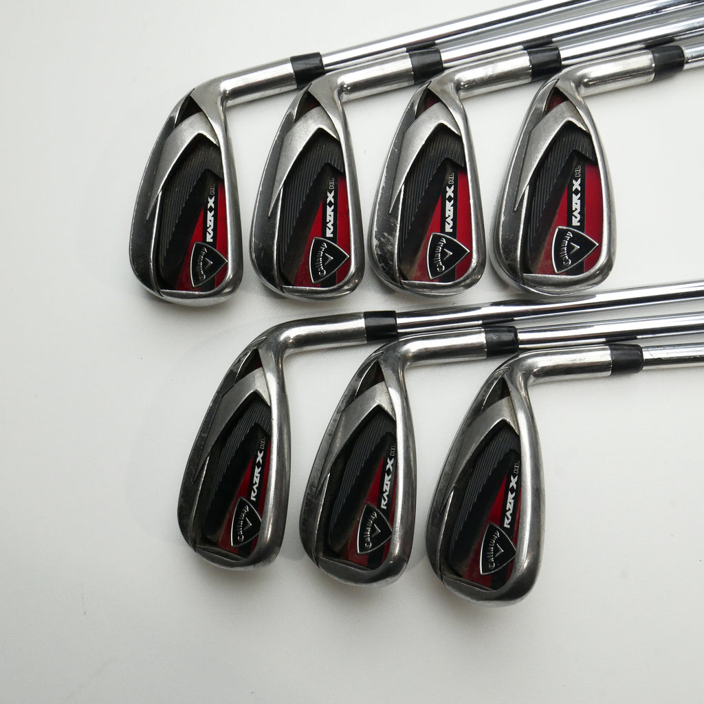 Used Callaway Razr X HL Iron Set / 5 - SW / Uniflex