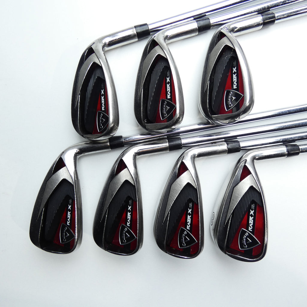 Used Callaway Razr X HL Iron Set / 5 - SW / Uniflex