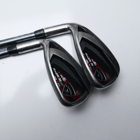 Used Callaway Razr X HL Iron Set / 7 - PW / Ladies Flex / Left-Handed