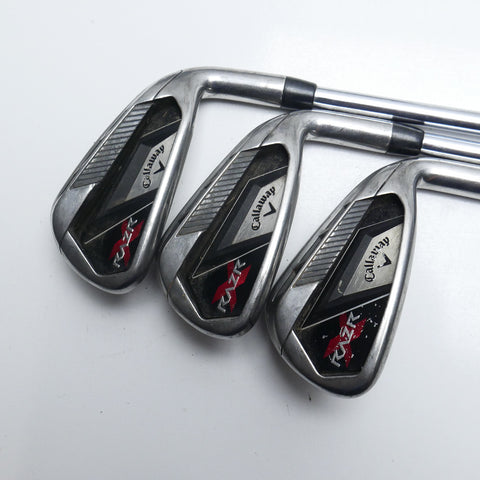 Used Callaway Razr X Iron Set / 4 - 9 IRON / Uniflex