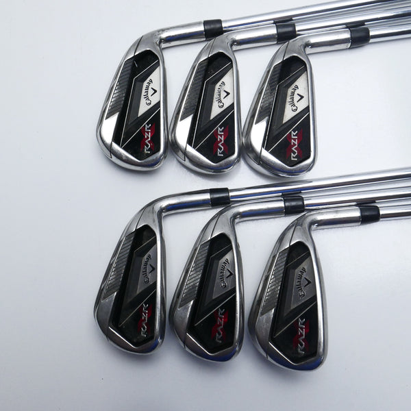 Used Callaway Razr X Iron Set / 4 - 9 IRON / Uniflex