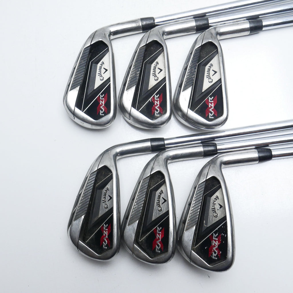 Used Callaway Razr X Iron Set / 4 - 9 IRON / Uniflex