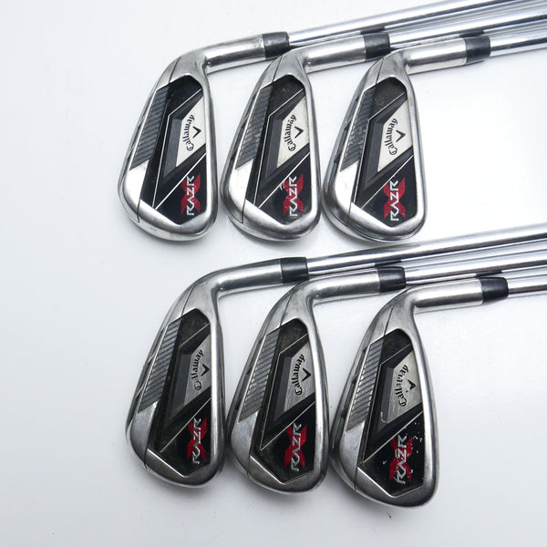 Used Callaway Razr X Iron Set / 4 - 9 IRON / Uniflex