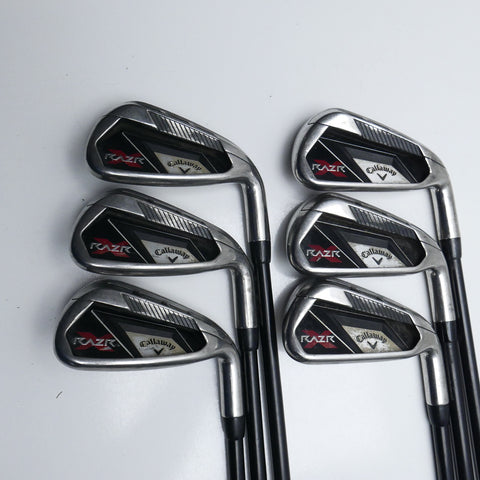 Used Callaway Razr X Iron Set / 5 - PW / A Flex