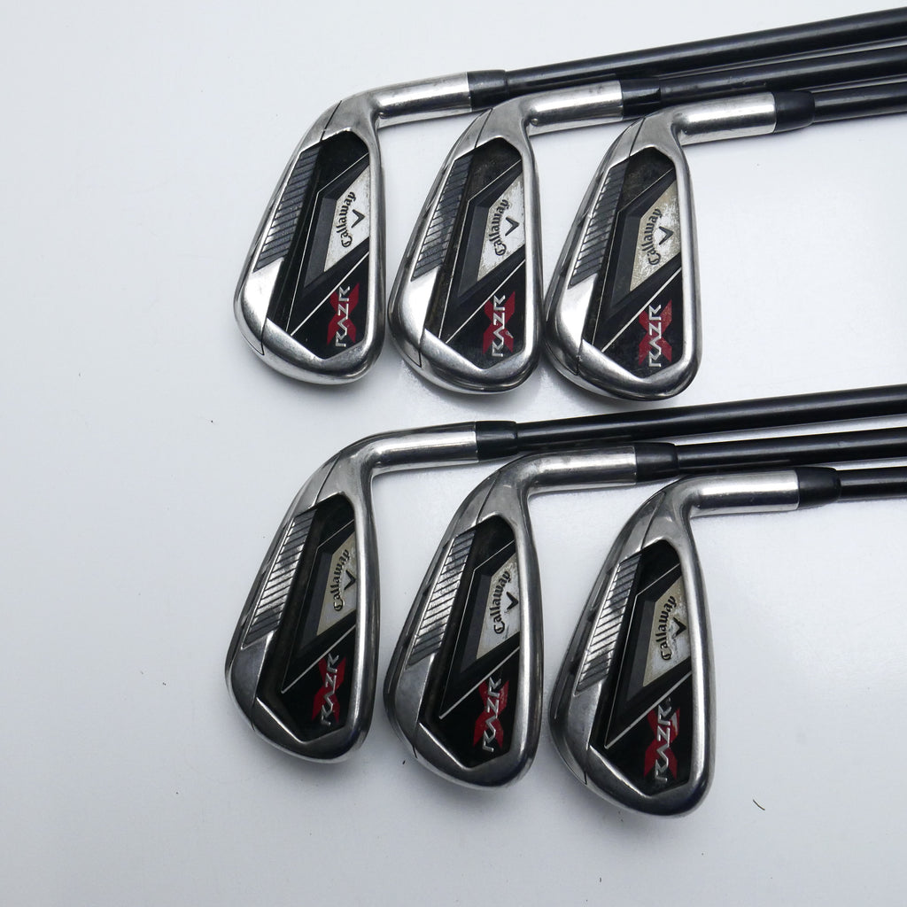Used Callaway Razr X Iron Set / 5 - PW / A Flex