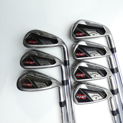 Used Callaway Razr X Iron Set / 5 - SW / Uniflex