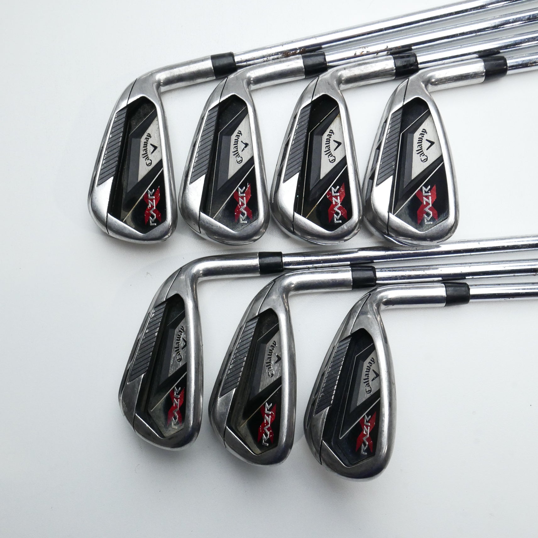 Callaway Razr Used Callaway Razr X Iron Set / 5 - SW / Uniflex– Replay Golf